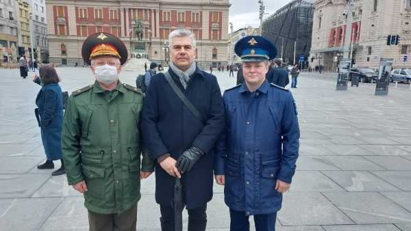 ОБЕЛЕЖАВАЊЕ 80.ГОДИШЊИЦЕ БОМБАРДОВАЊА БЕОГРАДА 06.04.2021.